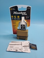 Master Lock 1-1/2" Combination Padlock M175XDLF