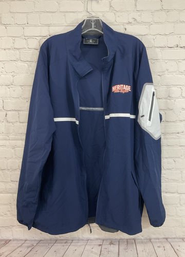 Holloway Adult's HERITAGE WAR EAGLE Lightweight Rain-Resistant Jacket Navy XL - Picture 15 of 15