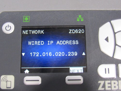 Zebra ZD620 Direct Thermal Label Printer P/N ZD62142-D01L0640 w/ 1718 in Printed - Picture 2 of 17