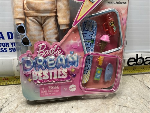 Barbie Dream Besties Ken Doll w Accessories Skateboard & Sunglasses BEACH VIBE - Picture 6 of 8