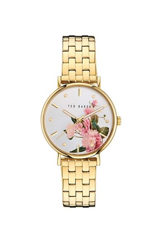 Ted Baker Phylipa Ladies Silver Dial Romance 34mm Watch BKPPHF309 - Picture 1 of 4