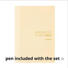Hobonichi Techo 2027 Original A6 Book Planner English Edition NEW