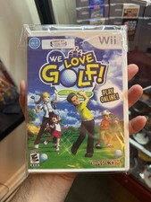 We Love Golf:  (Nintendo Wii) 2007 brand new sealed(Circuit City Price Tag