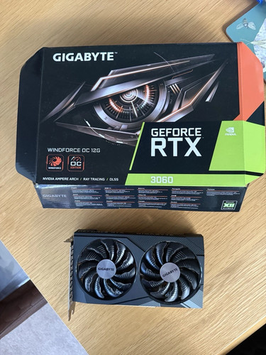 GIGABYTE NVIDIA GeForce RTX 3060 12GB GDDR6 Grafikkarte (GV-N3060WF2OC-12GD) - Bild 7 von 7