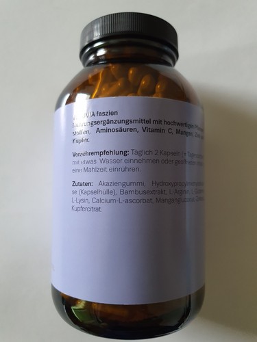 VELUVIA Faszien 2 mal 360 Kapseln Jahresvorrat MHD 03/2027 - Bild 2 von 3