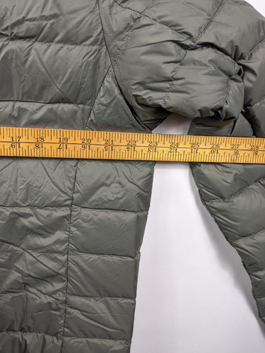 Eddie Bauer EB650 grau 650 Daunenjacke mit durchgehendem Reißverschluss Herren Größe Medium - Bild 4 von 8