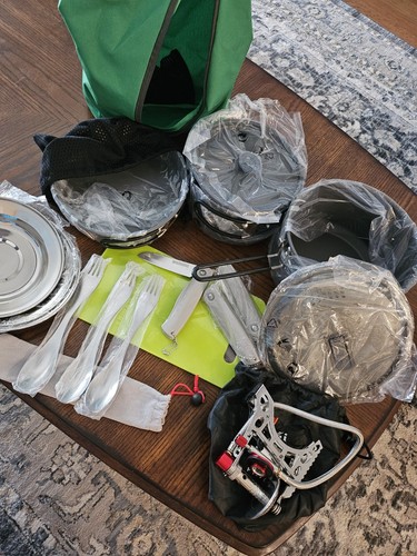 FinJan Camping Kochset für 3 Personen.  3 Sets auf Lager.  - Bild 1 von 13