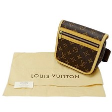 LOUIS VUITTON Bosphore Bumbag M40108 Brown Monogram Canvas Belt Bag Authentic