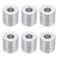 M8 Aluminum Spacer,6 Pcs Metal Spacers Aluminum 8.5mm ID x 20mm OD x 25mm L