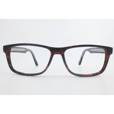 Matte Tortoise Rectangular Eyeglasses Frames ...