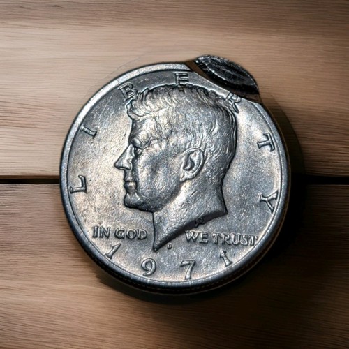 1971 Half Dollars Re-struck Or Damaged