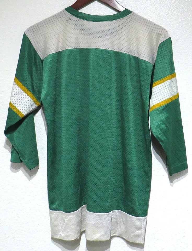 Camiseta de colección MINNESOTA NORTH STARS Champion Blue Bar MED 70s/80s hockey malla nhl Foto 2 de 4