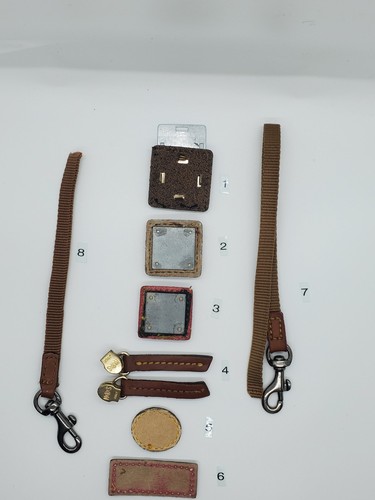 Dooney & Bourke Ersatzteile Reißverschlüsse, Meta Logo, Entenanhänger, Schlüsselhalter - Bild 2 von 12