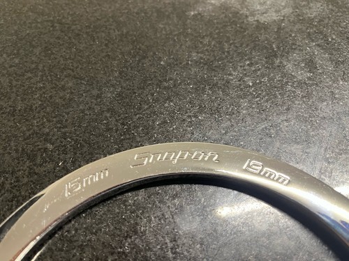 Snap On 15–19 mm 12-Point Metric Half-Moon Box Wrench CXM1519 - Picture 2 of 5