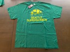 Seattle Super Sonics Nba Basketball New Nwt Adidas Shirt Xl Adult Men Green