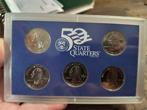 2001 United States Mint 50 State Quarters Proof Set Of 2 - Picture 3 of 5
