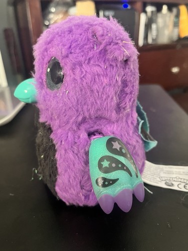 HATCHIMALS Glitzy Bearakeet GLITTERING GARDEN Interactive Exclusive Purple J8 - Picture 3 of 9