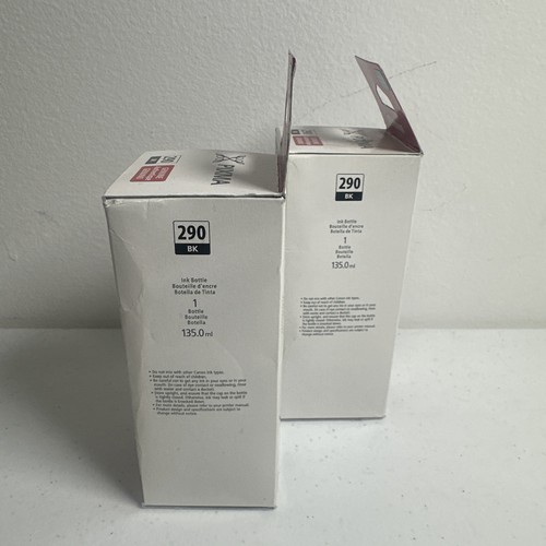 2 Stück Original Canon PIXMA 290BK Schwarz Tintenflaschen / 135ml pro Flasche - Bild 2 von 9