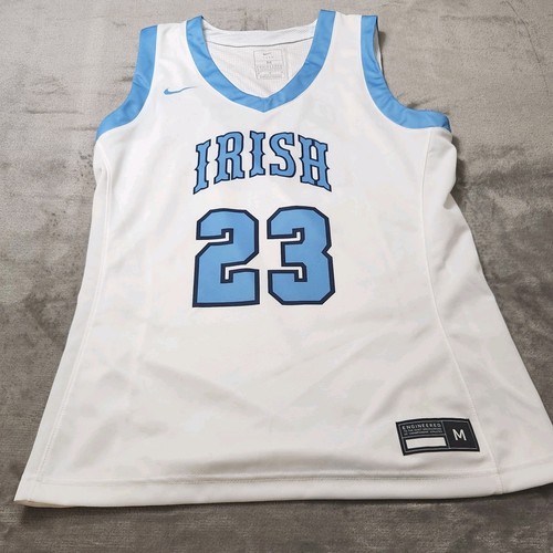 Nike Youth Boys Athletic Irish Two Piece Shorts And Jersey M White, Blue, #23  - Picture 1 of 15