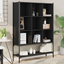 Image of Bookcase | Black | Engineered wood, steel | Medium | Bookcase