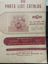 cincinnati milling machine 