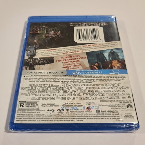 Pet Sematary Blu-Ray + DVD - Picture 2 of 2