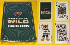 Minnesota Wild Playing Cards Deck Nordy NHL Hockey SGA Arena Only 2023 Poker NEW