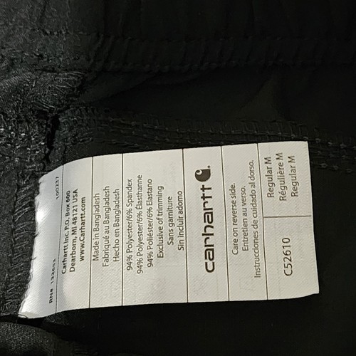 NEW Carhartt Cross-Flex Modern Fit Jogger Pants Women's Medium Black NEW w/tags - Bild 4 von 10