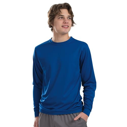 Augusta Sportswear Wicking Long Sleeve Sun Protection Athletic X-Large Royal - Bild 4 von 6