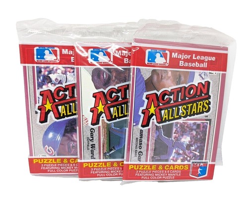 Donruss Baseball 1983 Action All Stars Trading Cards Packs Set #2 - Lot Of 3 - Picture 1 of 2