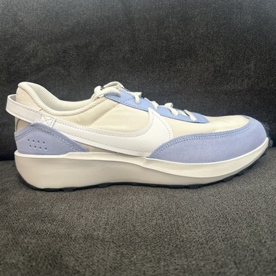 Nike Waffle Debut Women's Soft Pearl White Blue Comfort