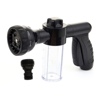 #ad Car Wash Foam High Pressure Water Garden Hose Nozzle Soap Foam Sprayer wit... $17.27