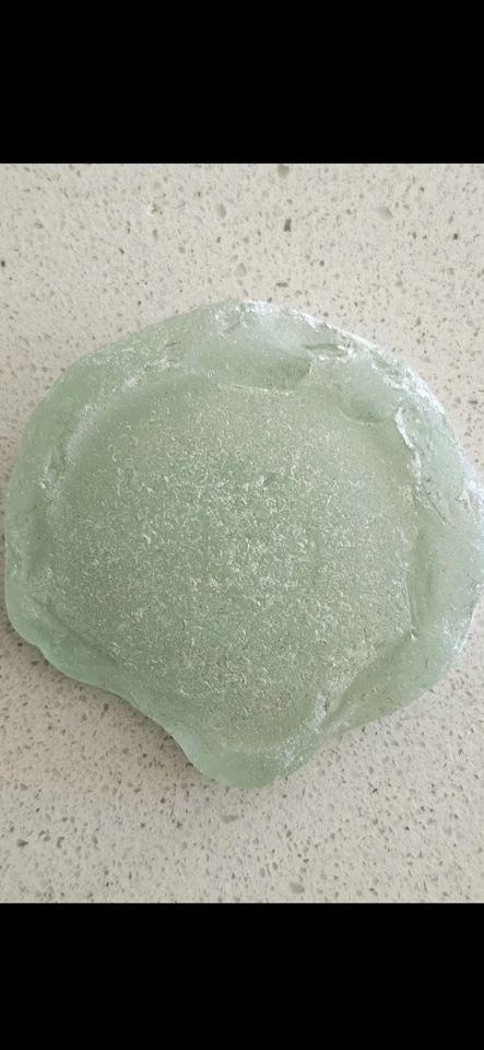 SEA GLASS!!🔴PRICE DROP XL ENGLISH "CLEGG" BB W/3 SEAHAM BUBBLES - Image 4 of 4