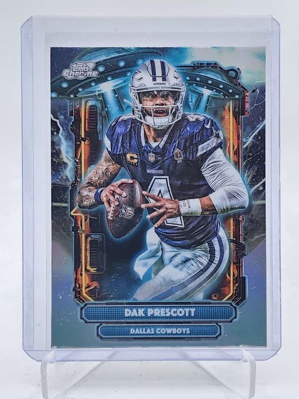 DAK PRESCOTT 2025 TOPPS COSMIC CHROME EXTRATERRESTRIAL #ET-8 COWBOYS Q5547