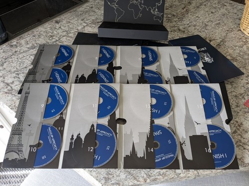 Pimsleur Approach Gold Edition Spanish Levels 1-5 Total 80 CD's Full Bundle - Picture 3 of 7
