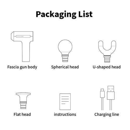 Fascia Gun 3 Strength Feedback 10mm Deep Relaxation 25kg Thrust 3 Gear Memory - Picture 22 of 24