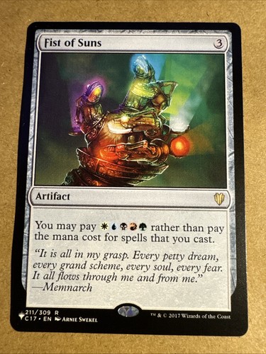 Fist of Suns The List Reprints Regular