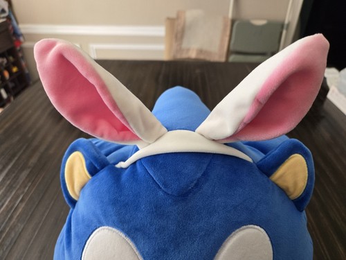 Squishmallows Sonic the Hedgehog With Bunny Ears 12" Plush Easter NWT - Picture 3 of 18