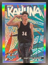 2021-22 Bowman Chrome University Chet Holmgren The Big Kahuna Gonzaga Bulldogs