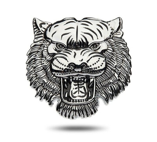 4pcs Small Golden Metal Tiger Head Car Trunk Rear Emblem Badge Decal Stickers - Bild 14 von 16