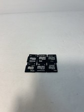 Lot of 6x MiniSD Memory Card SD 1gb rare - Cleaned and Tested