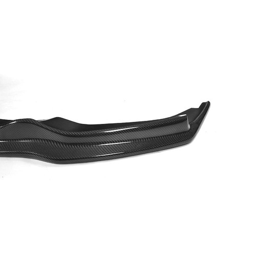 For BMW F10 550i 530i 528i M Sport 2011-16 REAL CARBON Front Bumper Lip Spoiler - Foto 14 di 16