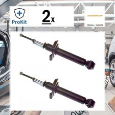 2x ORIGINAL® Denckermann Stoßdämpfer Hinten für Nissan Almera II Hatchback