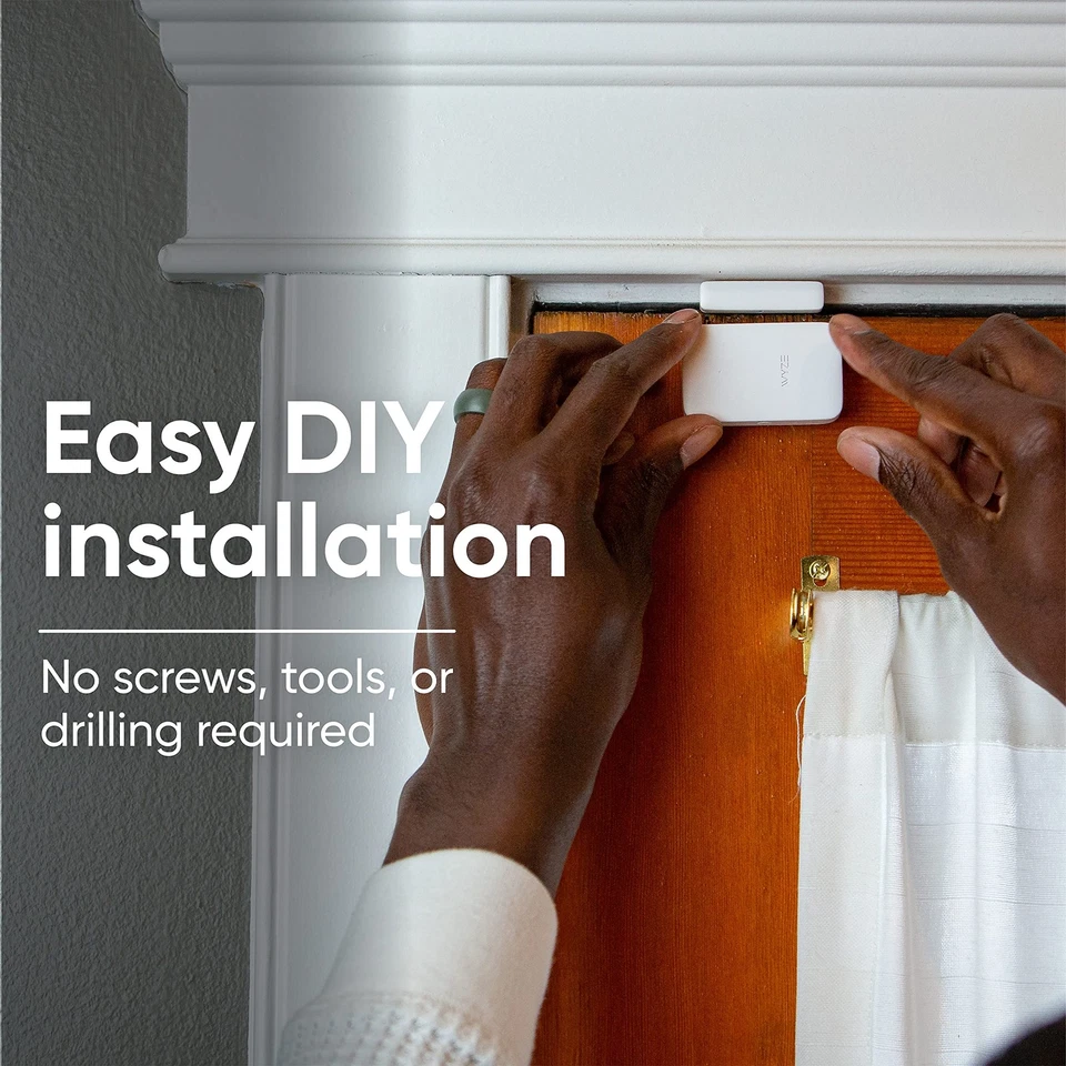 Home Security Core Kit: Hub, Keypad, Motion Sensor, Entry Sensors (x2); Compa... - Image 3 of 4