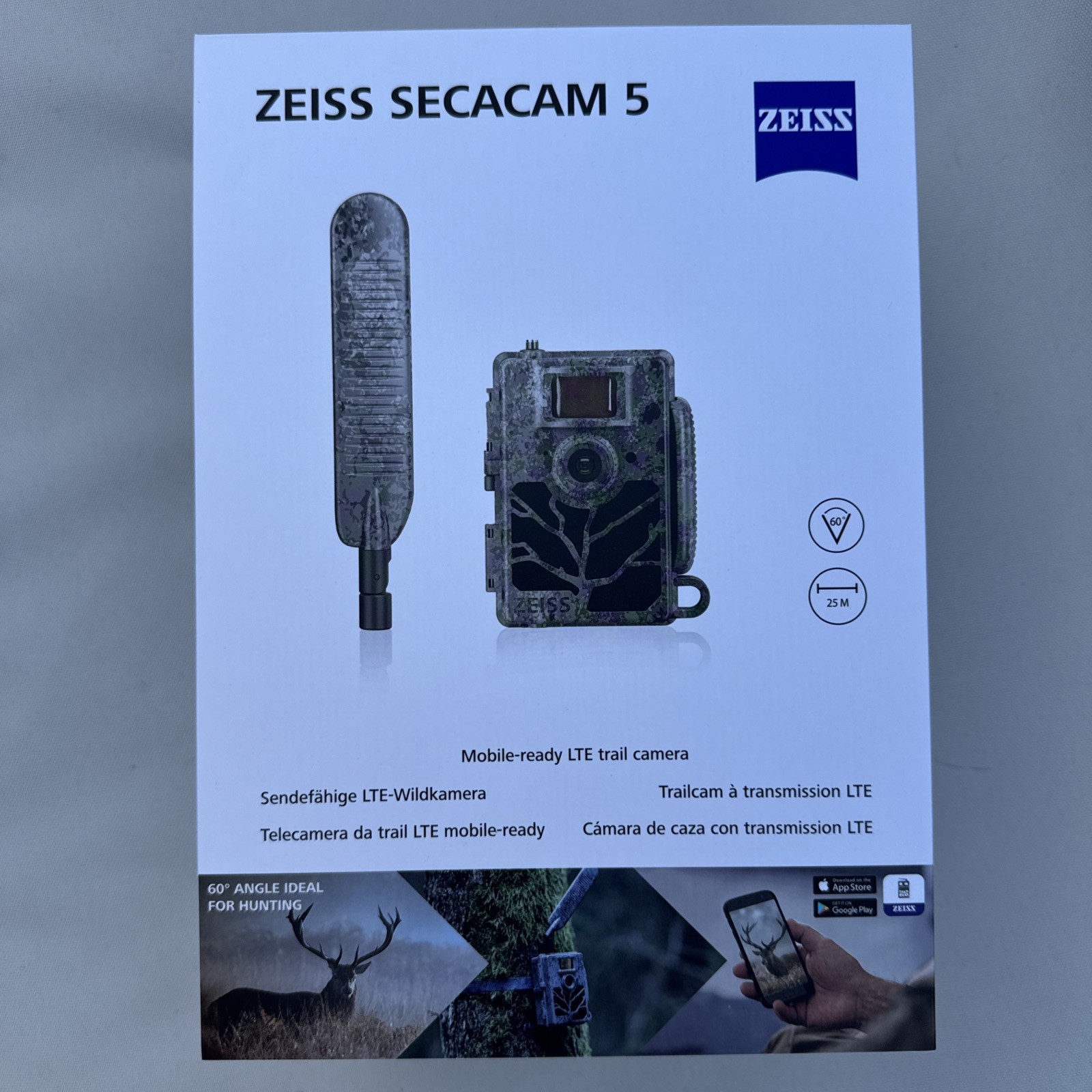 Zeiss Secacam 5 Trail Camera Mobile Ready LTE Wildkamera