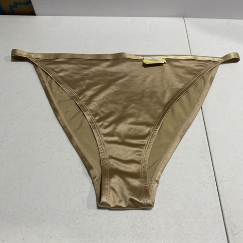 Women's Satin Cheeky Underwear Auden Taupe Size XXL XX-Large (17) - Picture 2 of 5