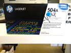 Cartouche de toner authentique HP 504A cyan CE251A exp. Date