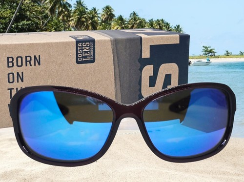 COSTA DEL MAR urchin/blue mirror SEADRIFT polarized 580G sunglasses NEW! (M-60) - Picture 6 of 9