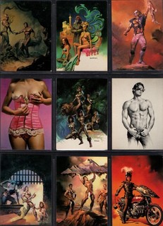 lot de 10 cartes 1991 Comic Images Boris