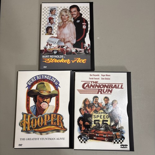 Burt Reynolds Movies - 3 DVD Lot - Nice Bundle Collection EXC L@@K